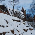 Kaiserstallung in Nürnberg im Schnee