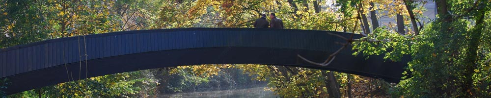 Brücke über die Regnitz in Bamberg